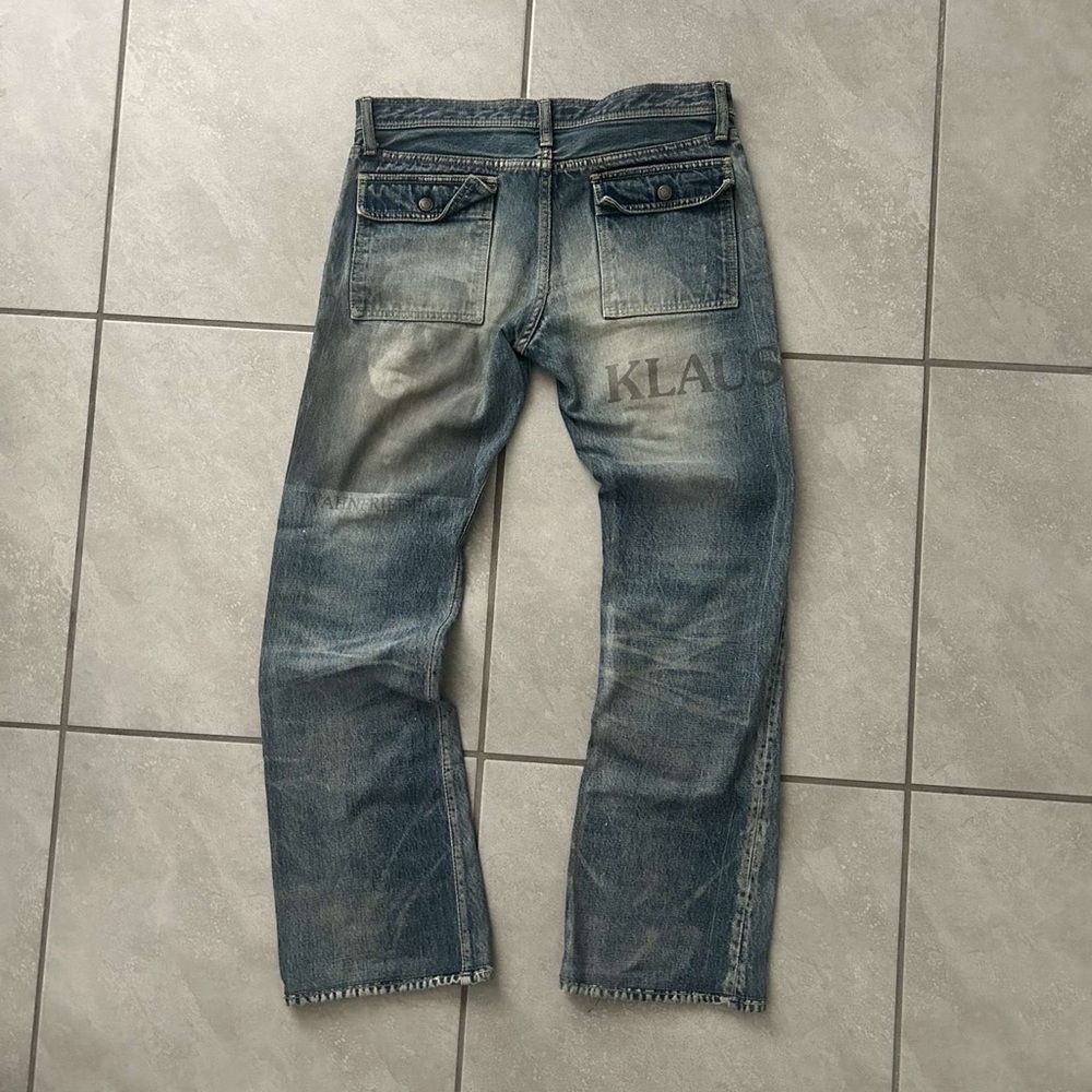 SS06 Undercover “T” Klaus jeans